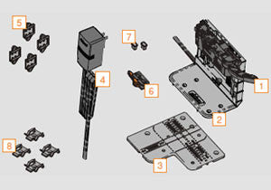 Blum SERVO-DRIVE Waste/Recycle Set - Z10NA20UGUS