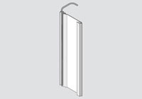 Blum SERVO-DRIVE Vertical Aluminum Profile With Cable - Z10T720AB