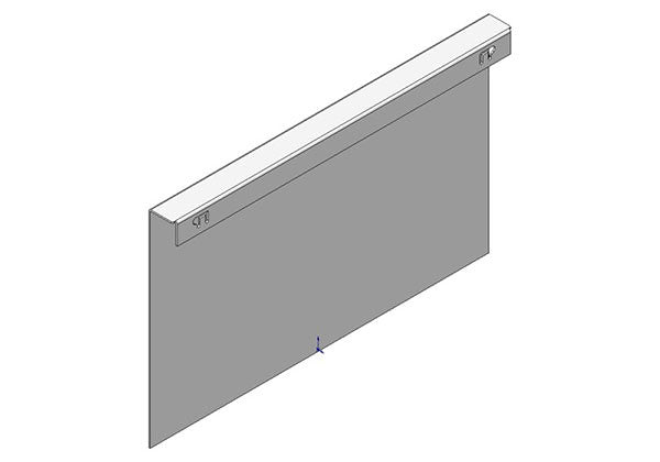 Blum AMBIA-LINE Adapter Plate - ZC7A0P0C