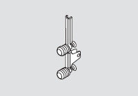 Blum LEGRABOX Front Fixing Bracket - K Height - Screw-on - ZF7K7002