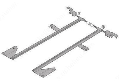 Blum LEGRABOX Lateral Stabilizer Set - 11" - 16" - ZS7M400LU