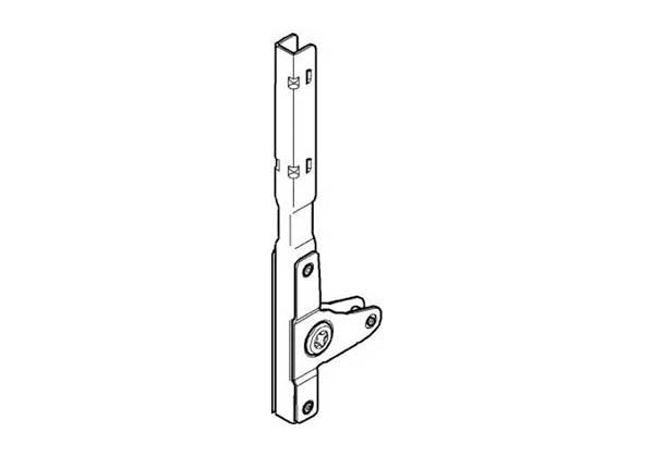 Blum TANDEMBOX Front Fixing Bracket - Screw-on - ZSF.5220