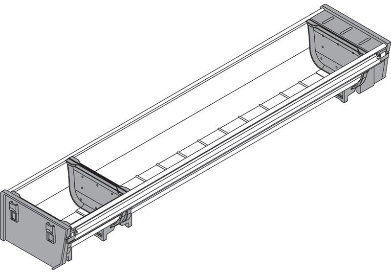 Blum ORGA-LINE Odds and Ends Tray Set - 20" - ZSI.500BI1N