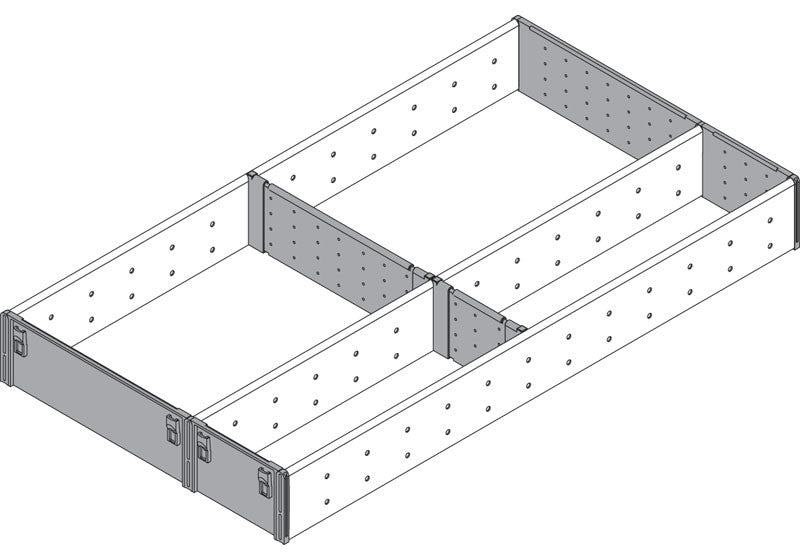 Blum ORGA-LINE Utensil Tray Set - 20" - ZSI.500FI3