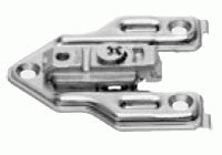 Blum Face Frame Cam Center Mount Plate - Screw-in - 4.5mm - 175H6040